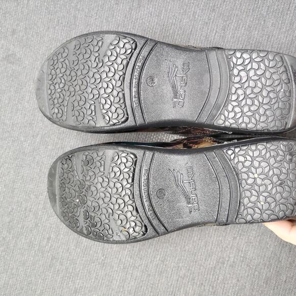 Dansko XP 20 Professional Shoes Clogs Women's SZ 6.5 -7 EU 37 Watercolor Glossy - Picture 7 of 8